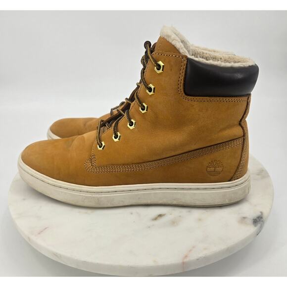 Timberland Londyn Fuax Shearling Lined Lace Up Sneaker Boot - Picture 4 of 11